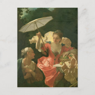 Vertumnus und Pomona Postkarte