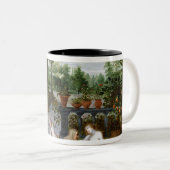 Vertumnus und Pomona Zweifarbige Tasse (VorderseiteRechts)