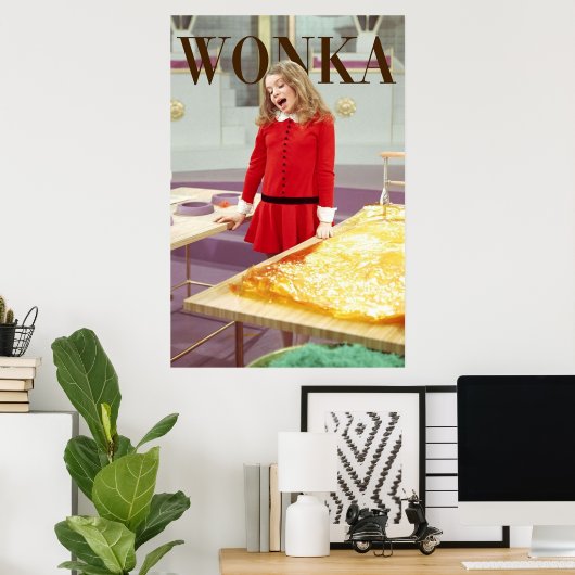 Veruca Salt WONKA VOGUE Poster (Heimbüro)