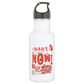 Veruca Salz - Ich Wollte es jetzt! Edelstahlflasche (Vorderseite)