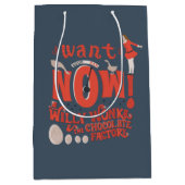 Veruca Salz - Ich Wollte es jetzt! Mittlere Geschenktüte (Vorderseite)