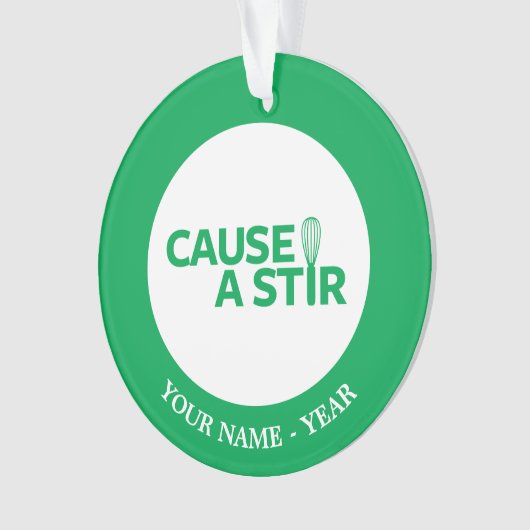 Verursachen Sie einen Stir Ornament (Vorderseite)