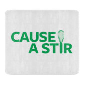 Verursachen Sie einen Stir Schneidebrett (Vorderseite)