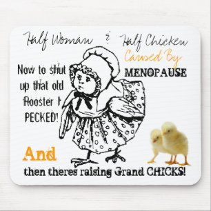 verursacht durch Menopause 2 Maus Pad Mousepad