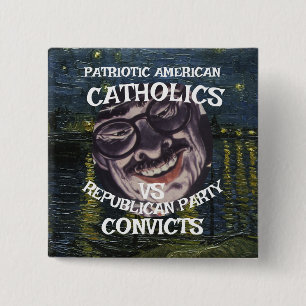 VERURTEILT EVANGELISCHE CHRISTEN DHS CBP JESUS WEI BUTTON