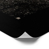 Verurteilte Gebäude; Schwarz und Weiß Poster (Ecke)
