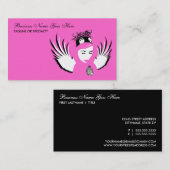 verurteilte Hingabe: verlorener Engel Visitenkarte (Vorne/Hinten)