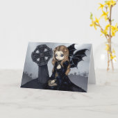 "Verurteilte von Anfang an" Gruß-Karte Karte (Gelbe Blume)