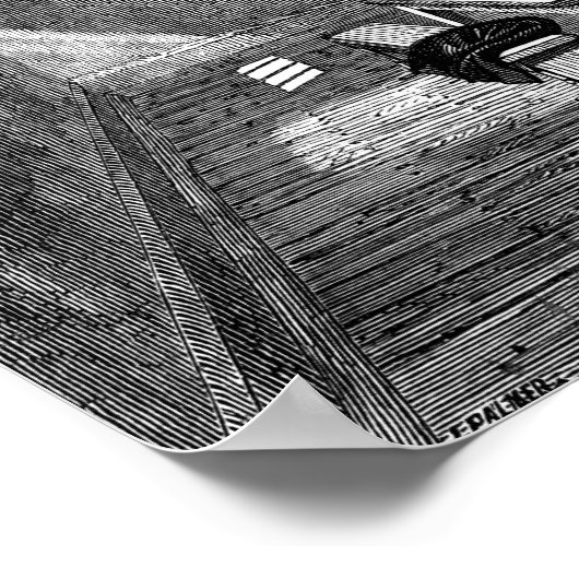 Verurteilte ZellNewgate Poster (Ecke)