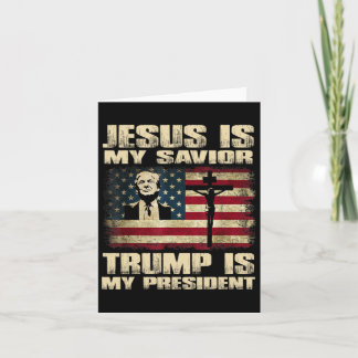 Verurteilter Felon Jesus ist mein Retter Trump ist Karte