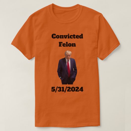 Verurteilter Felon-T - Shirt (Design vorne)