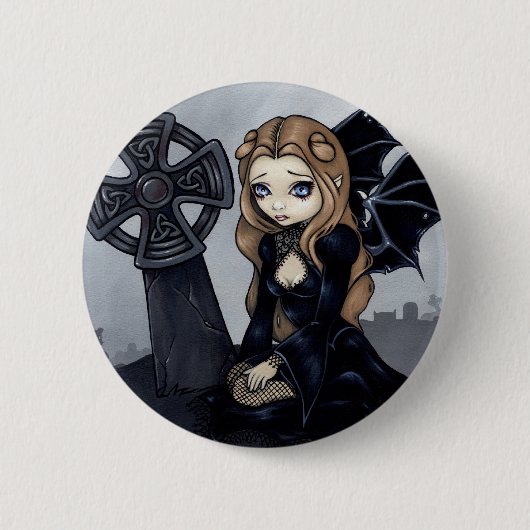 "Verurteilter von Anfang an" Knopf Button (Vorderseite)