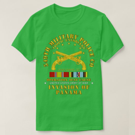 Verurteilung der 549. Militärpolizei Co Ft Davis C T-Shirt (Design vorne)