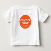 Verurteilung des Trump-Kleinkind-T - Shirt (Rückseite)