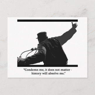 "Verurteilung" Postkarte