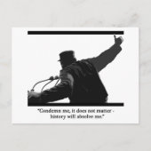 "Verurteilung" Postkarte (Vorderseite)