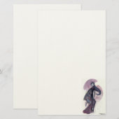 Vervain Filz-Briefpapier Briefpapier (Vorne/Hinten)