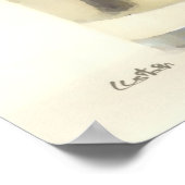 Vervielfältigung von mit dem Messer bemalten Kunst Poster (Ecke)