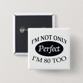 Vervollkommnen Sie 80 Button (Vorne & Hinten)