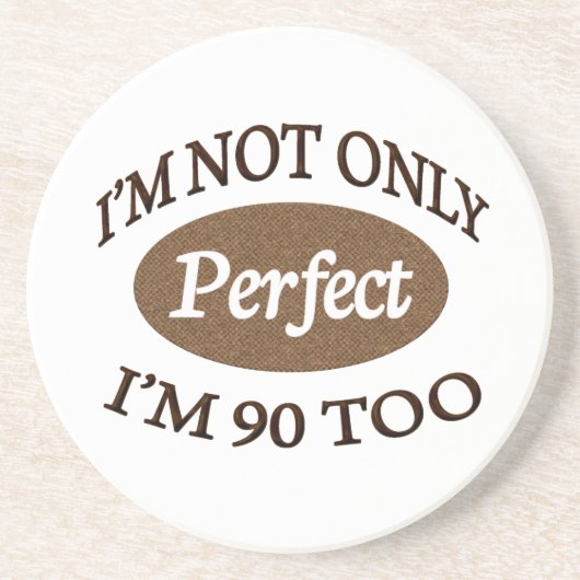 Vervollkommnen Sie 90 Jährige Untersetzer (Vorne)