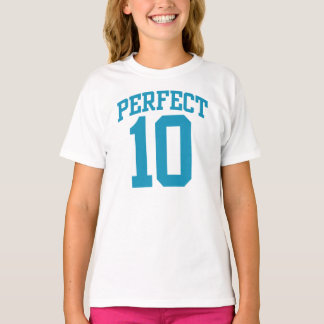 Vervollkommnen Sie der 10 VARSITY-10. GEBURTSTAG T-Shirt
