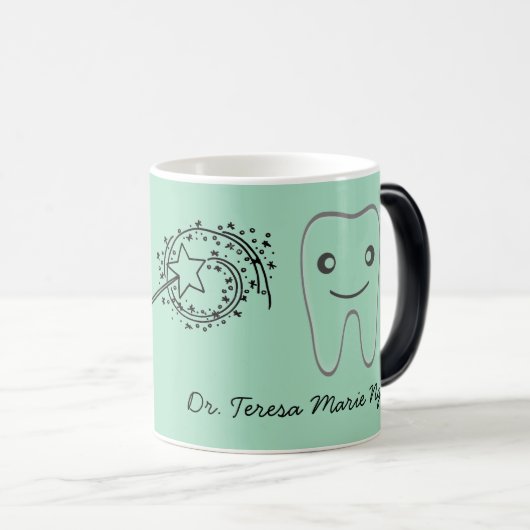 VERVOLLKOMMNEN SIE FÜR (ZUKÜNFTIGEN) ZAHNARZT IN VERWANDLUNGSTASSE (VorderseiteRechts)