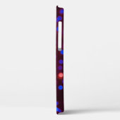 Verwackelte Weihnachtslichter. Blurred abstr Case-Mate iPhone Hülle (Rückseite / Links)