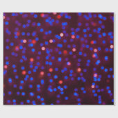Verwackelte Weihnachtslichter. Blurred abstr Geschenkpapier (Flach)