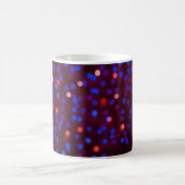 Verwackelte Weihnachtslichter. Blurred abstr Kaffeetasse (Mittel)