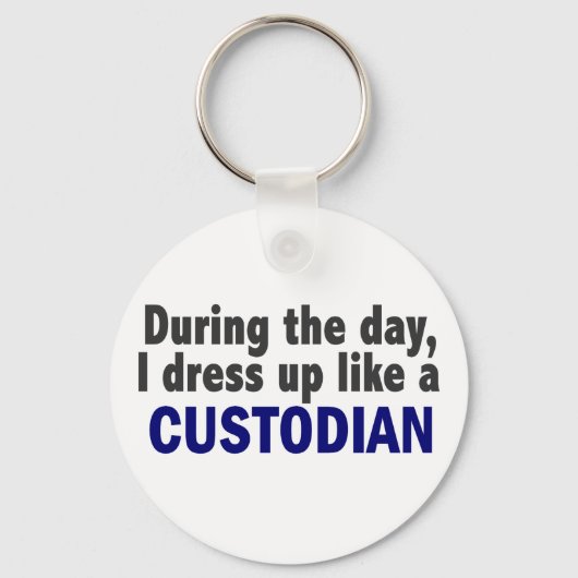 Verwahrer am Tag Schlüsselanhänger (Vorderseite)