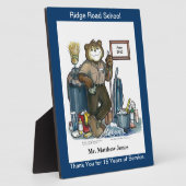 Verwahrer Award oder Recognition Plaque Fotoplatte (Seite)