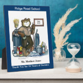 Verwahrer Award oder Recognition Plaque Fotoplatte (Seite)