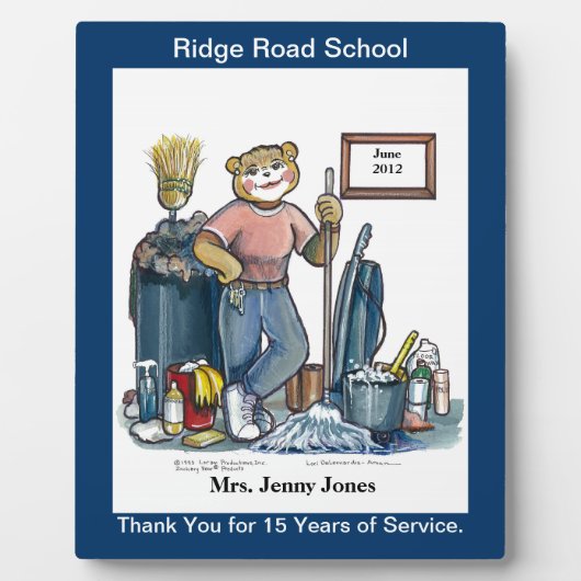 Verwahrer Award oder Recognition Plaque Fotoplatte (Vorderseite)