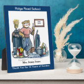 Verwahrer Award oder Recognition Plaque Fotoplatte (Seite)