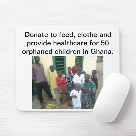 Verwaiste Kinder in Ghana Mousepad (Mit Mouse)