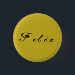 Verwaiste schwarze Charakter Felix Button<br><div class="desc">felix ist ein Charakter vom TVshow Waisenschwarzen,  Kalligraphie</div>