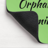 Verwaister schwarzer Fan, warum nicht ernannte das Mousepad (Ecke)