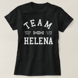 Verwaistes schwarzes Team Helena T-Shirt