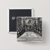Verwaltengerechtigkeit Louis XIV Button (Vorne & Hinten)
