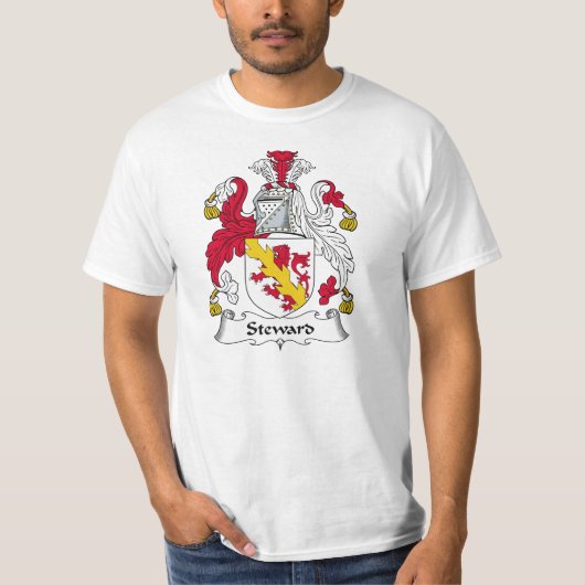 Verwalter-Familienwappen T-Shirt (Vorderseite)