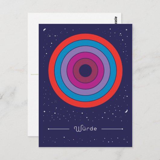 Verwaltung Postkarte (Vorne/Hinten)