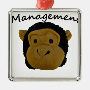 Verwaltung Silbernes Ornament