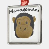 Verwaltung Silbernes Ornament (Links)