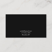 Verwaltung Visitenkarte (Rückseite)