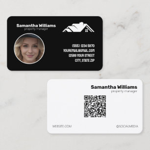 Verwaltung von Immobilien - benutzerdefinierte QR Visitenkarte