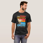 Verwaltungs- Admin-Assistenten Sind Großartige Din T-Shirt (Vorne ganz)