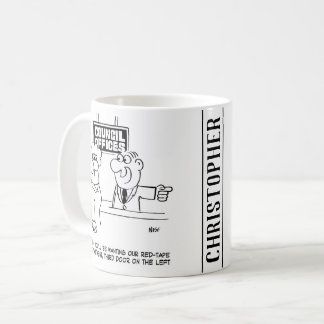 Verwaltungsabteilung des Gemeinderats Kaffeetasse