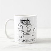 Verwaltungsabteilung des Gemeinderats Kaffeetasse (Links)