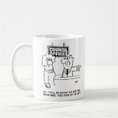 Verwaltungsabteilung des Gemeinderats Kaffeetasse (Links)