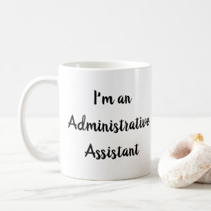 Verwaltungsassistent AKA Office Ninja Funny Kaffeetasse